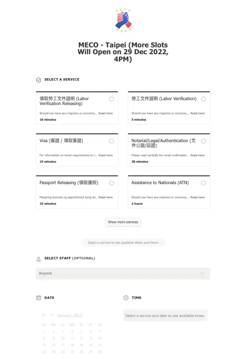 菲律賓觀光紙本簽證