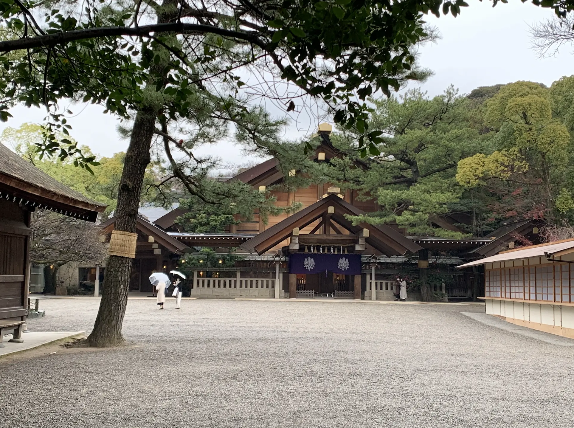 日本名古屋熱田神宮草薙館參拜
