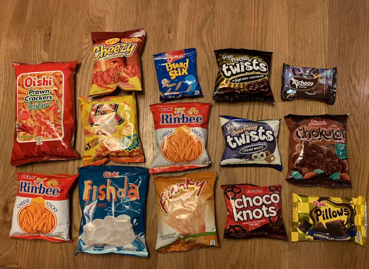 菲律賓 Top 10 零食泡麵試吃分享