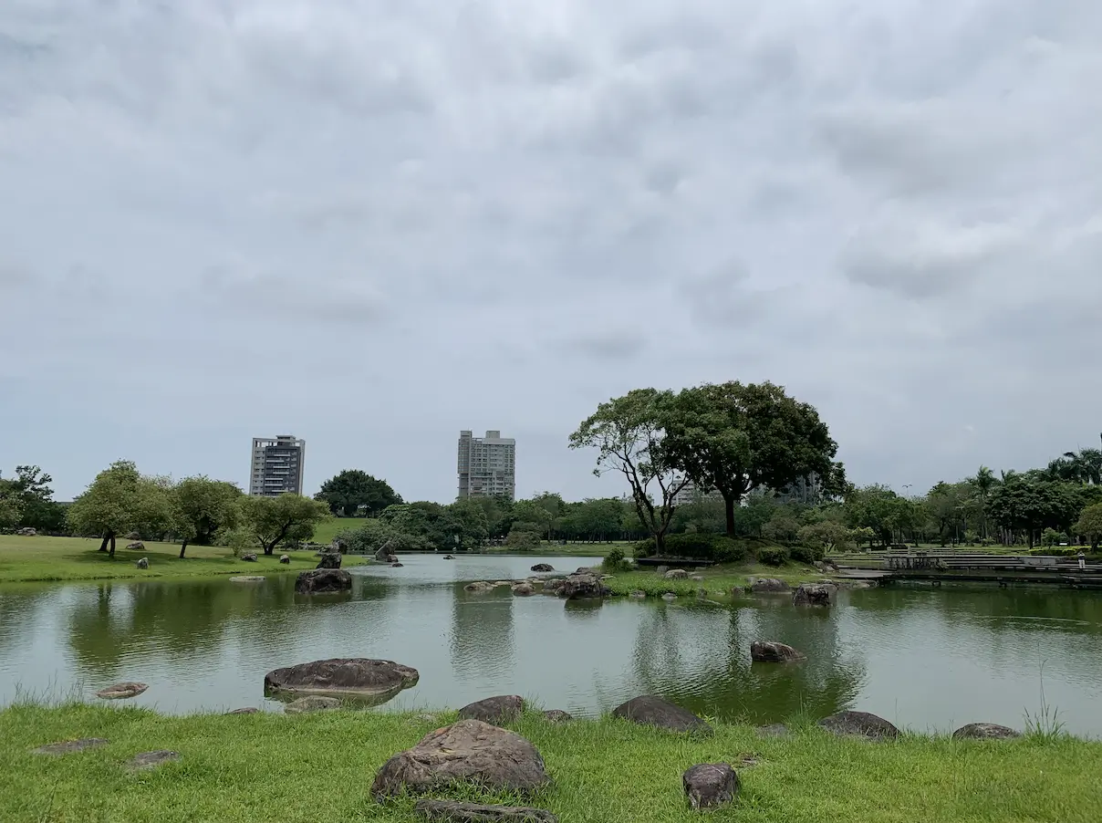 羅東運動公園看烏龜