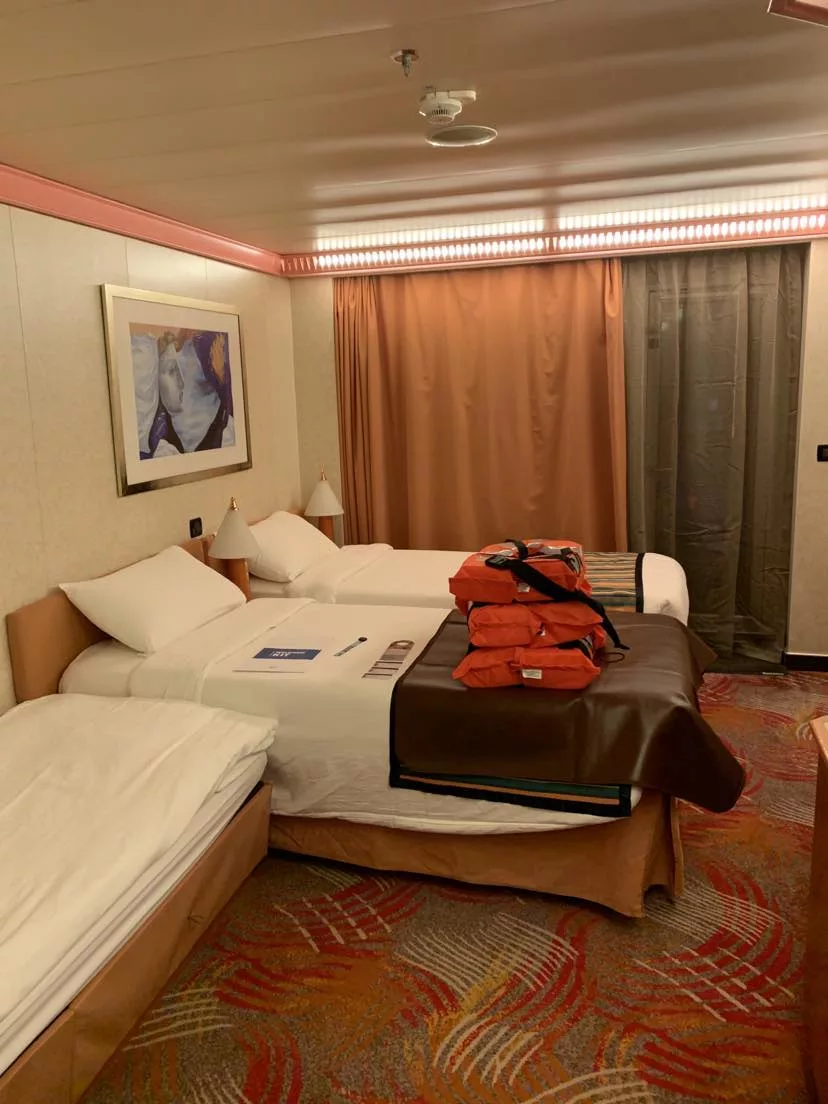 歌詩達郵輪莎倫娜號 – 房間開箱分享