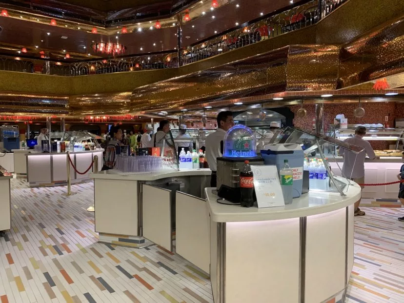 歌詩達郵輪餐飲全攻略：自助餐、主餐廳、酒水套餐與菜單分享