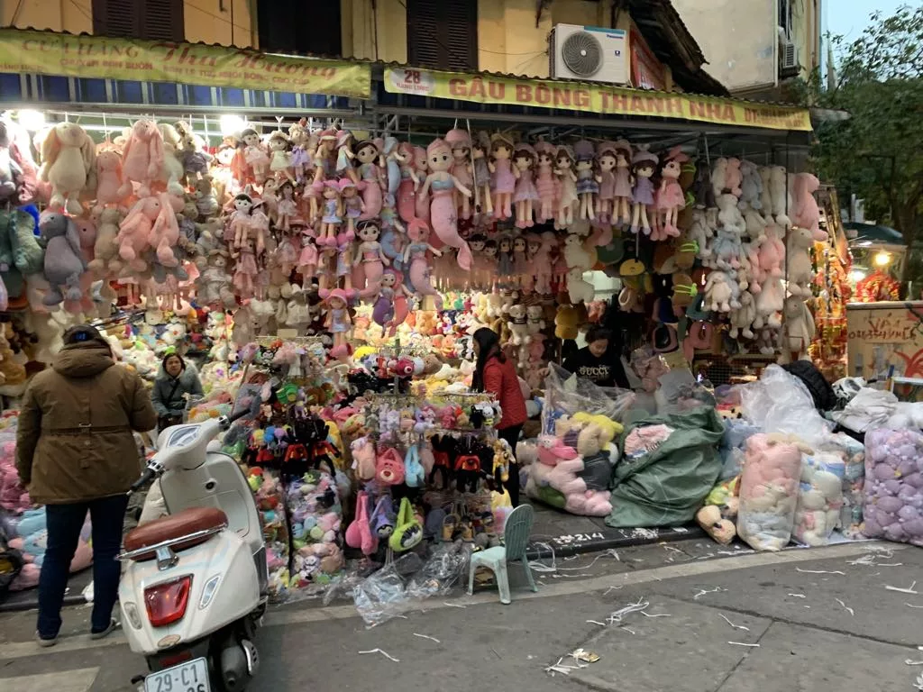 越南河內老城區玩具街介紹