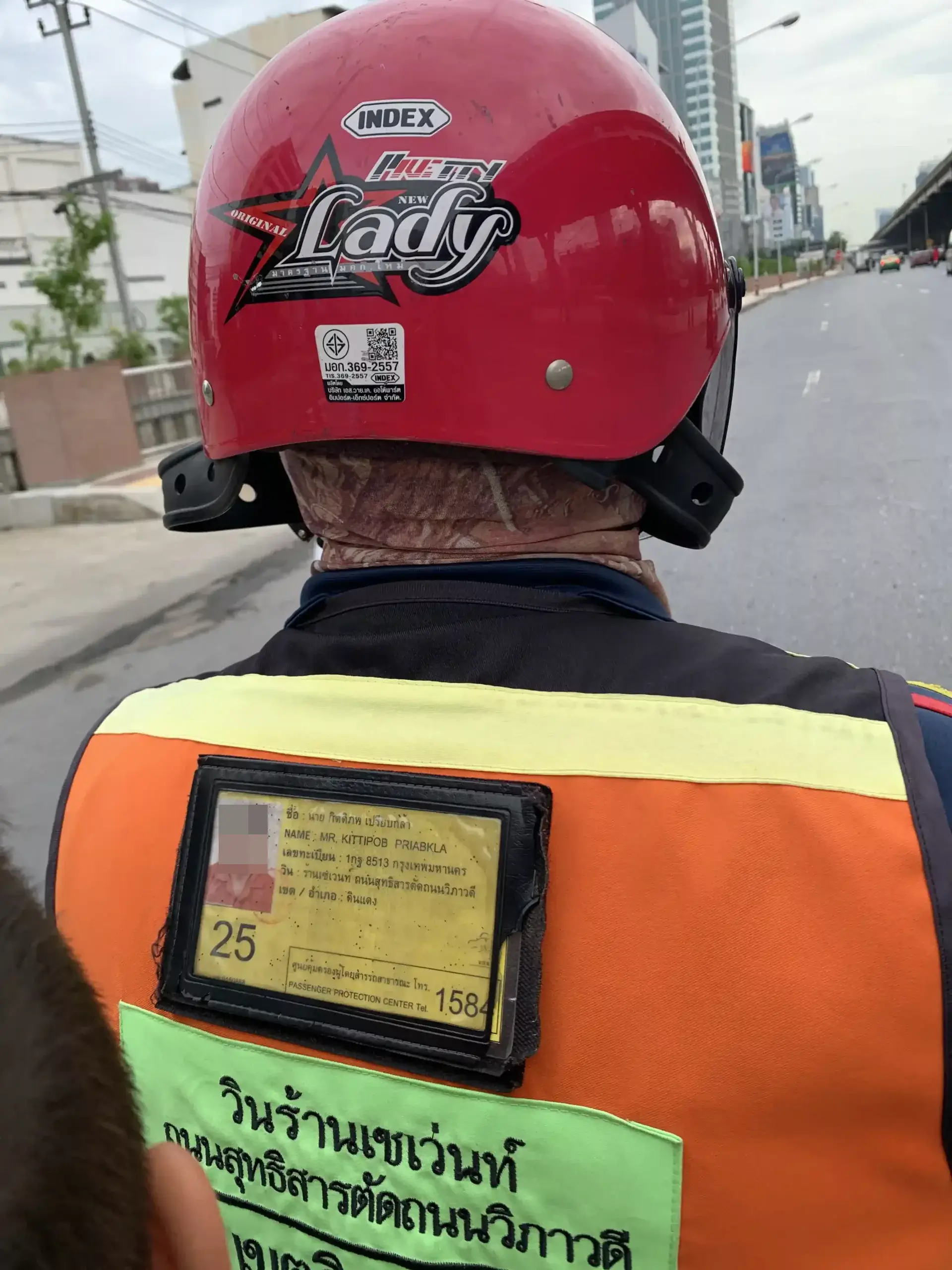 泰國曼谷摩托計程車介紹